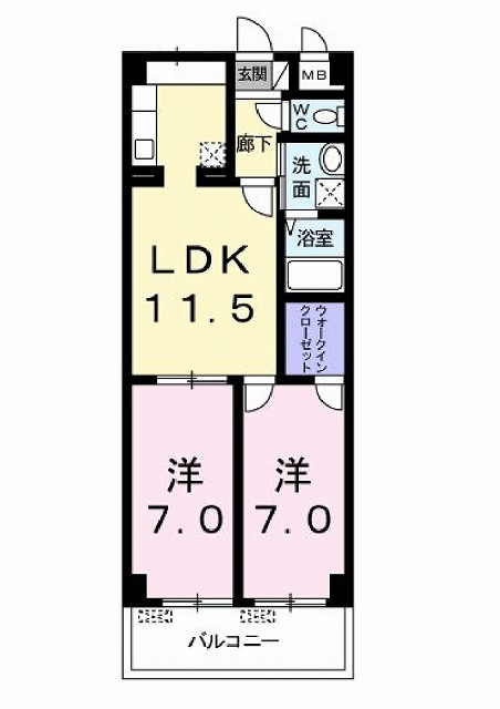 グラン・ルミエールの間取り