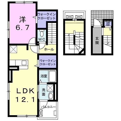 メゾン ド ウィズの間取り