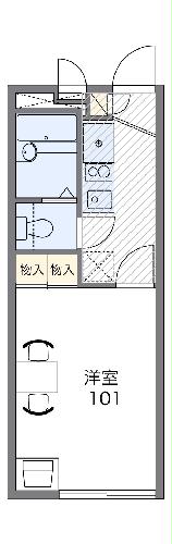 レオパレスPASOの間取り