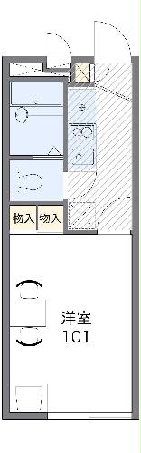 レオパレスメゾンＴ　４の間取り