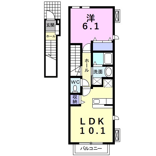 ソレアードの間取り