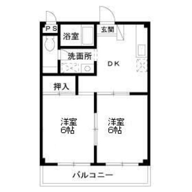 メゾン美鈴の間取り