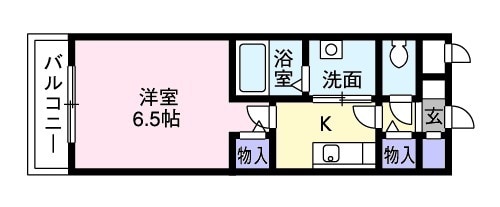 セモア中山の間取り