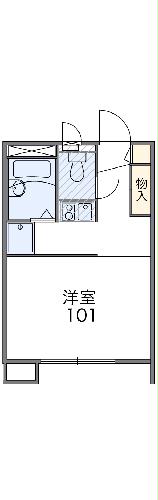 レオパレスドゥトゥロアの間取り