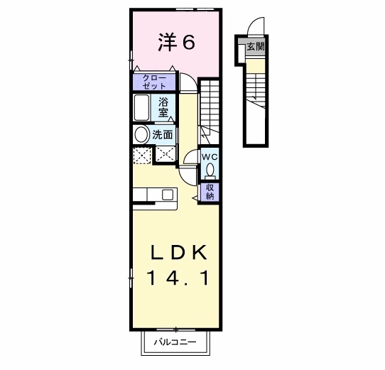 イーストクリークの間取り