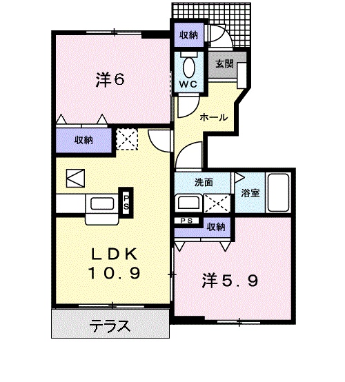 フィルグラットの間取り