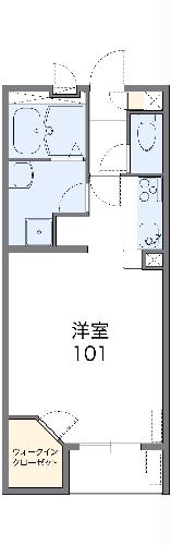 レオネクストホワイトバーチⅡの間取り