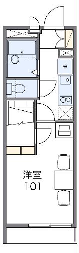 レオパレスアンテルブルグⅡの間取り