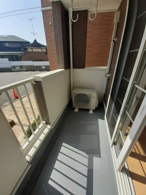 12/24 バルコニー