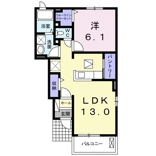 ウエスト・ヒルズⅡの間取り