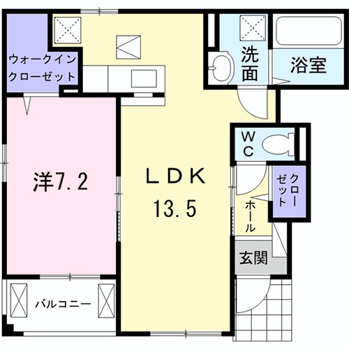 フォートワの間取り