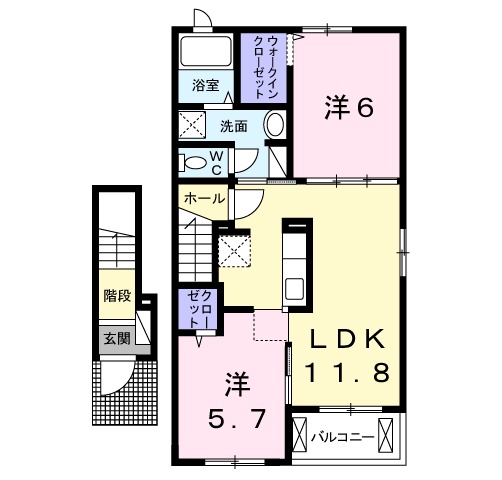プライム アルファの間取り