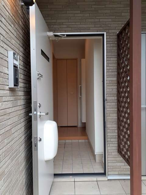 6/20 玄関