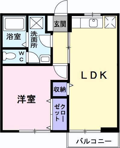 ページェントの間取り