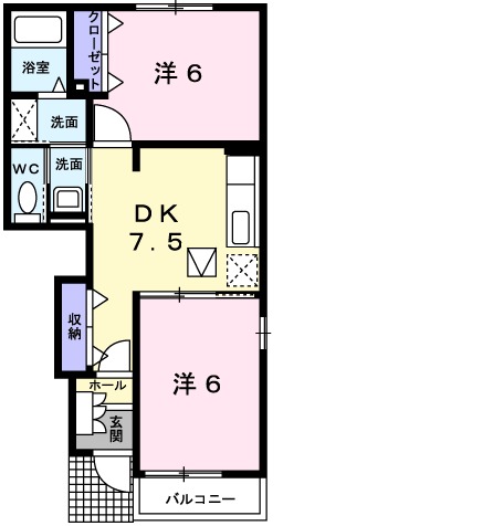 モルティⅥの間取り