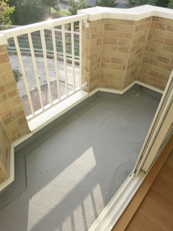 12/24 バルコニー