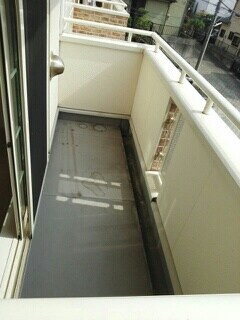 12/20 バルコニー