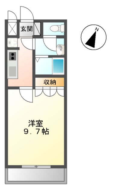 PURE HEART(ピュアハート)の間取り