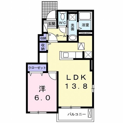 ビバーチェの間取り