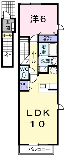 サンライズハウスの間取り