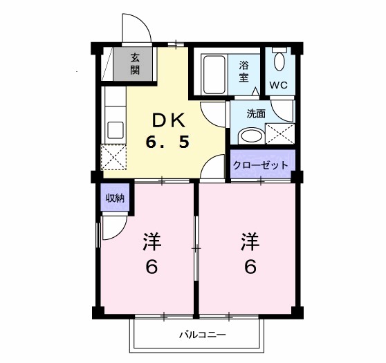 アネックス山王の間取り