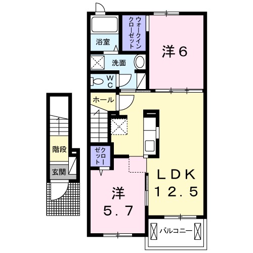 サニーレジデンスⅡの間取り
