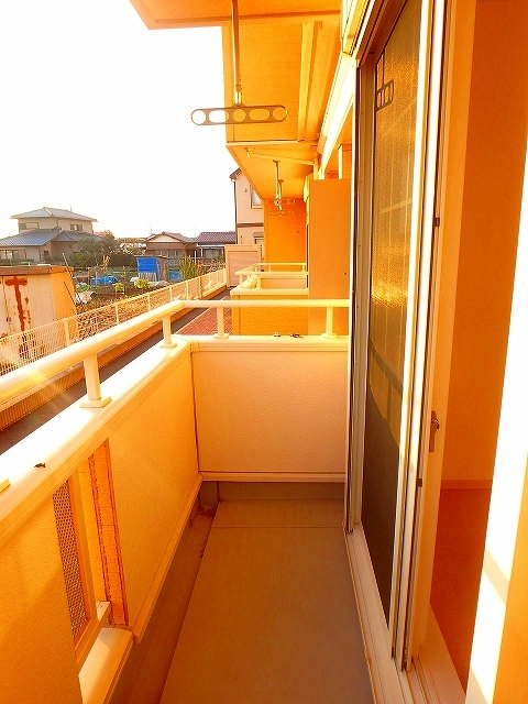 12/24 バルコニー