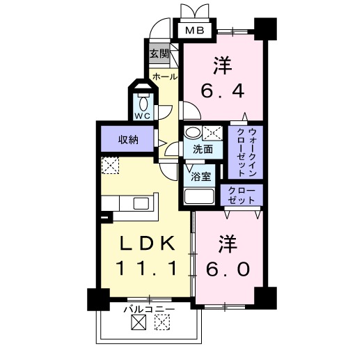 カイラス・ドルフの間取り
