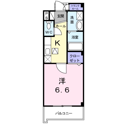 フラン メゾンの間取り