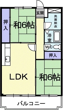 グランドハイツモトキの間取り