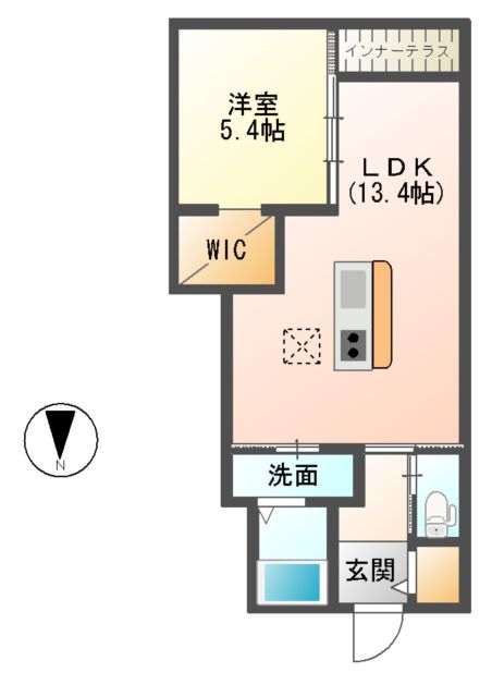 Tommy Residence(トミーレジデンス)の間取り