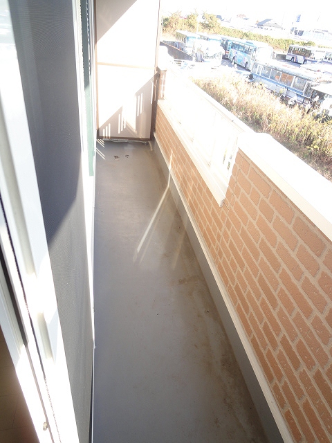 12/24 バルコニー