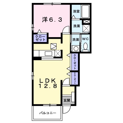 シティガーデンⅡの間取り