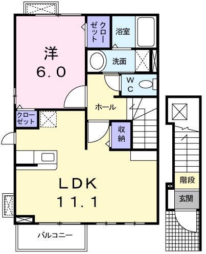 エクセルⅡの間取り