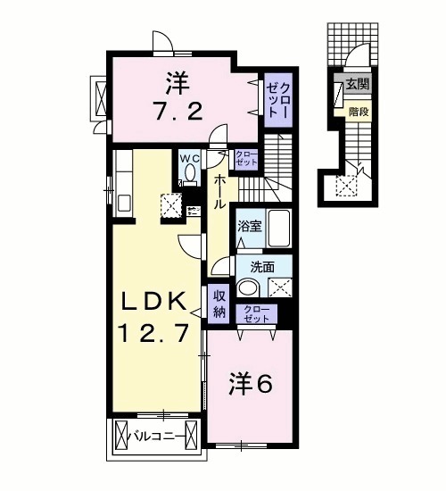 フォーリストBの間取り