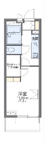 レオパレス西本郷の間取り
