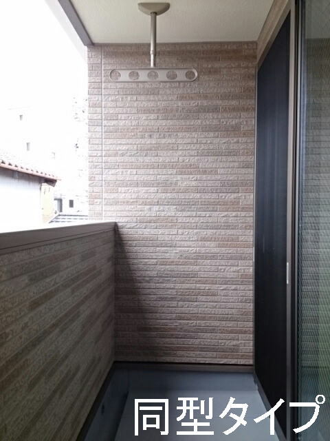 12/24 バルコニー