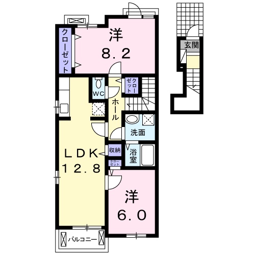 コンフォートの間取り