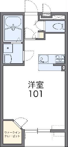 レオネクスト開戸の間取り