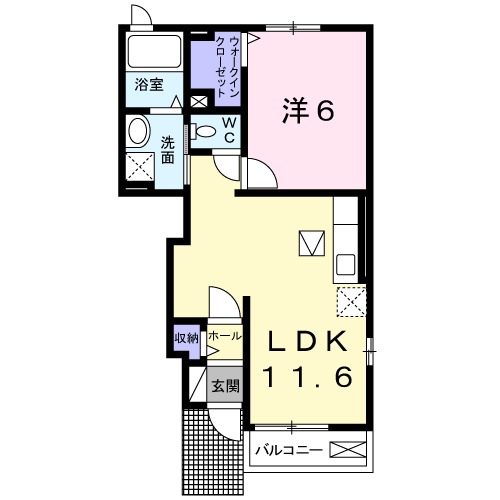 サニースポットの間取り