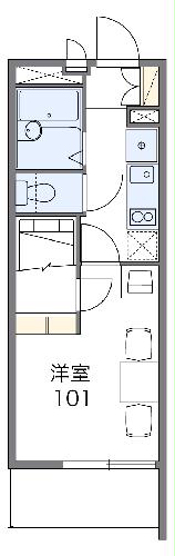 レオパレスWINGの間取り