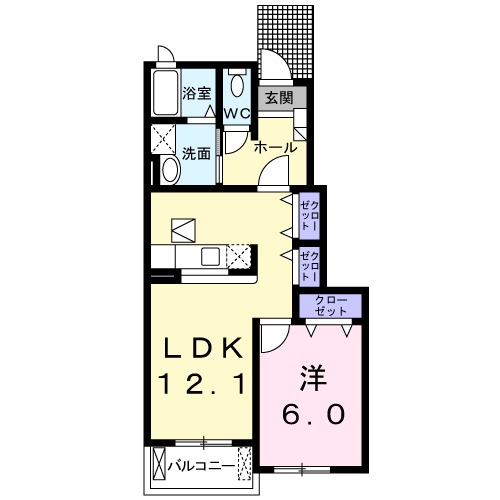 グリーン・レジデンスの間取り