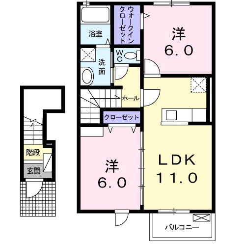 セレーナ Ⅲの間取り