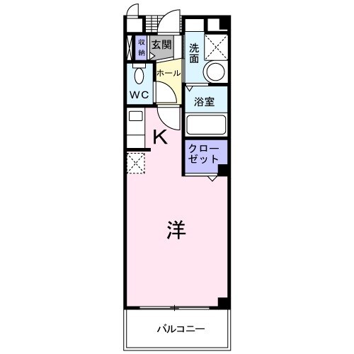 クレメント椿の間取り