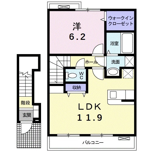 ボーエトワールの間取り