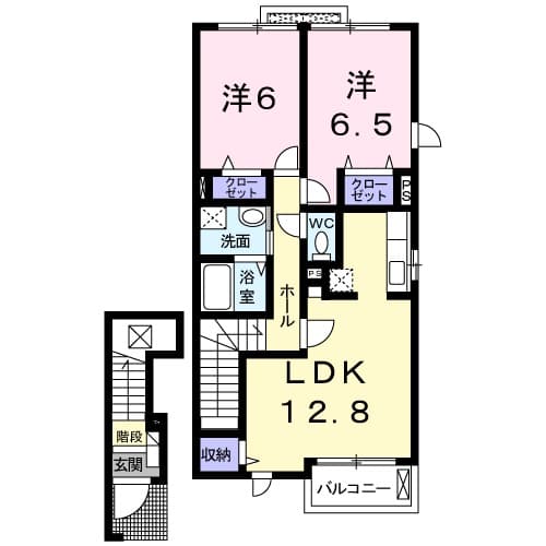 アンプリアルの間取り