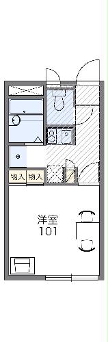 レオパレスヴィラ南平台の間取り
