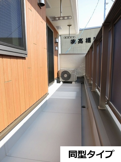 12/24 バルコニー