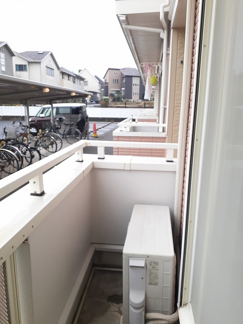 12/24 バルコニー