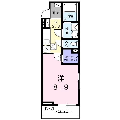 ハラストーイ駒草の間取り